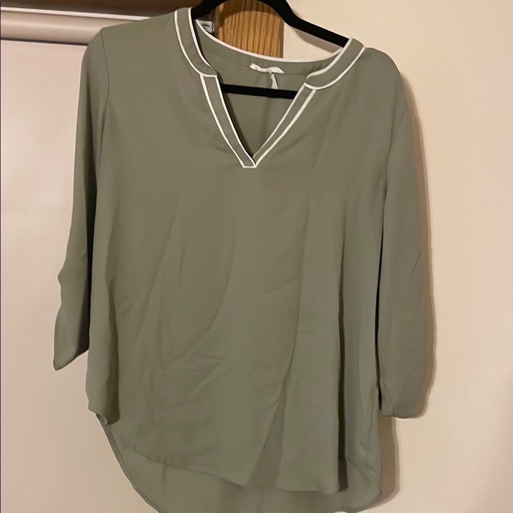 Women's Green Blouse